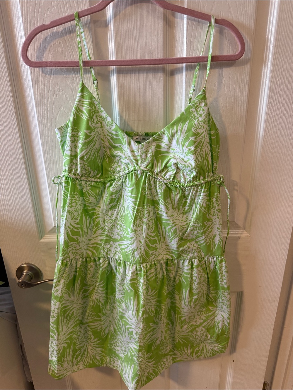 NWT- Green Floral Women's Dress -